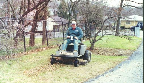 Paul on the Dixie Chopper